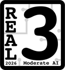 REAL 3 rating: Moderate AI