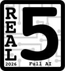 REAL 5 rating mark: Full AI